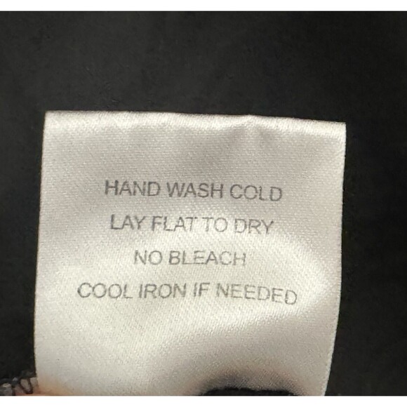 Calvin Klein Cardigan Open Front Black Semi Sheer Mesh Stretch Long Sleeve - Picture 9 of 9